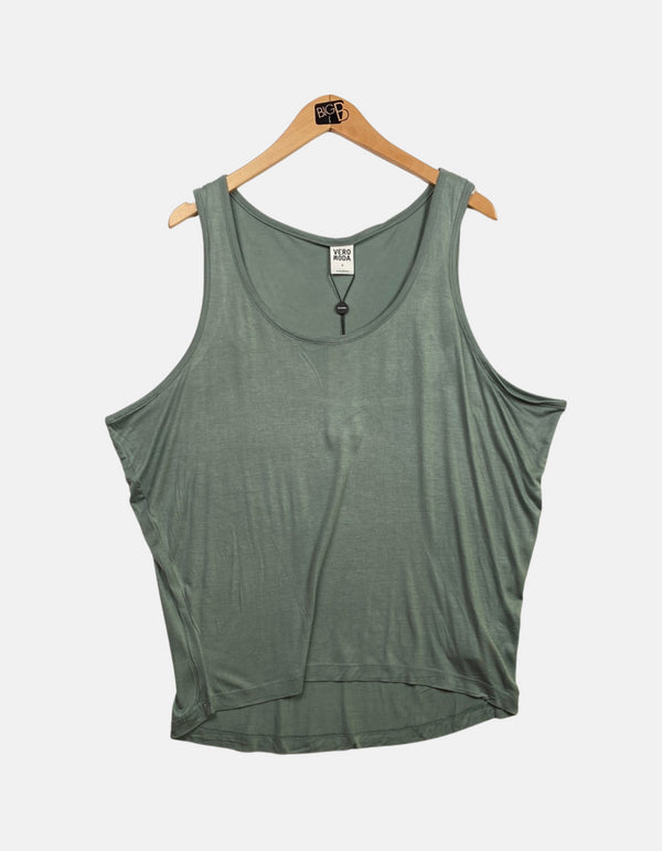 Ladies tank top gray FM